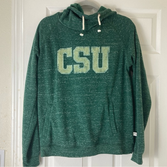colosseum Other - Colosseum Own The Stands Colorado State Rams Pullover Hoodie Mens Large Green